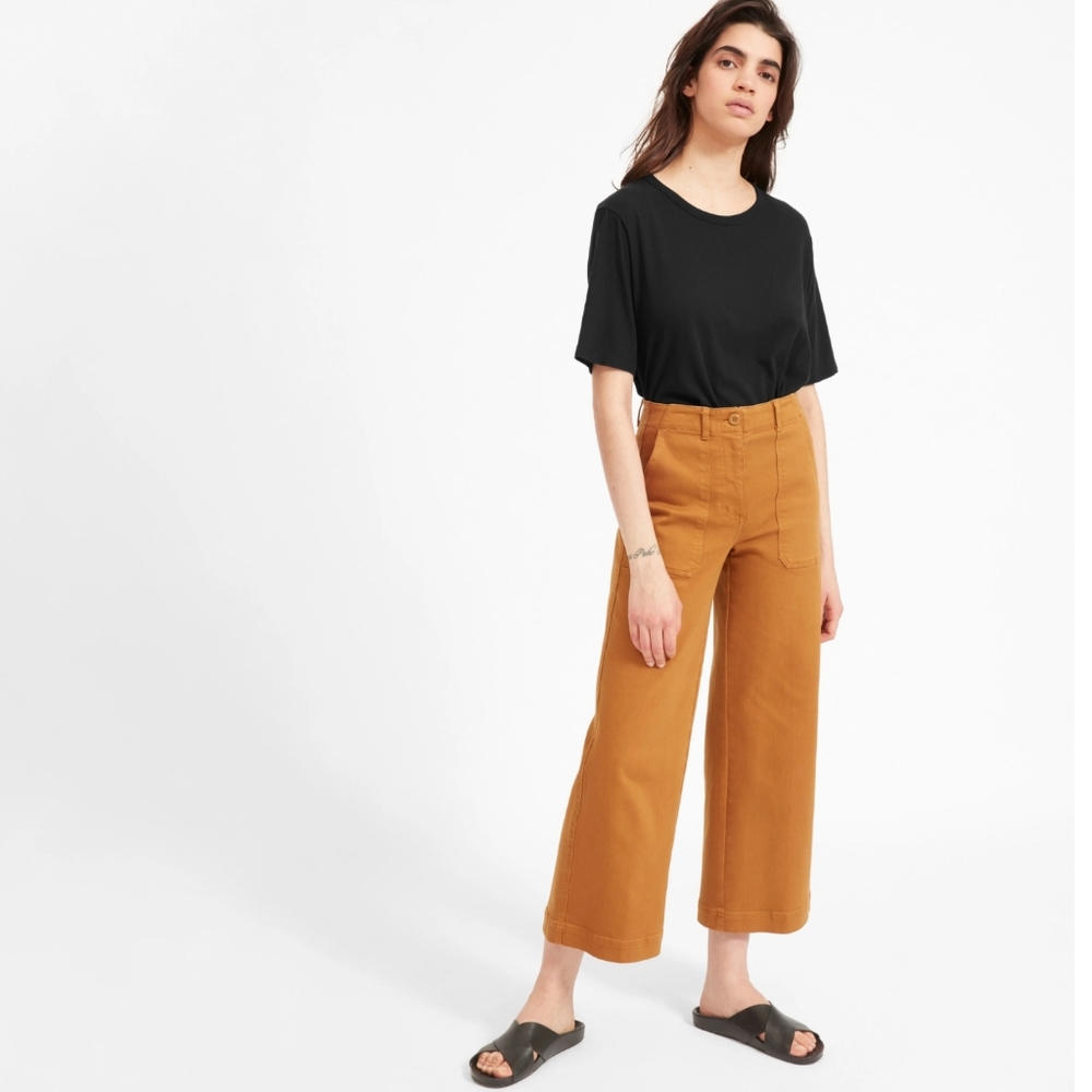 2 Everlane Air Oversized Crew Tees